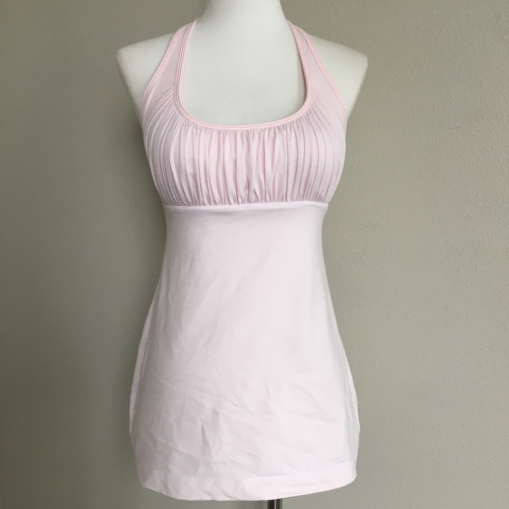 Lululemon Pink Tank Top Halter